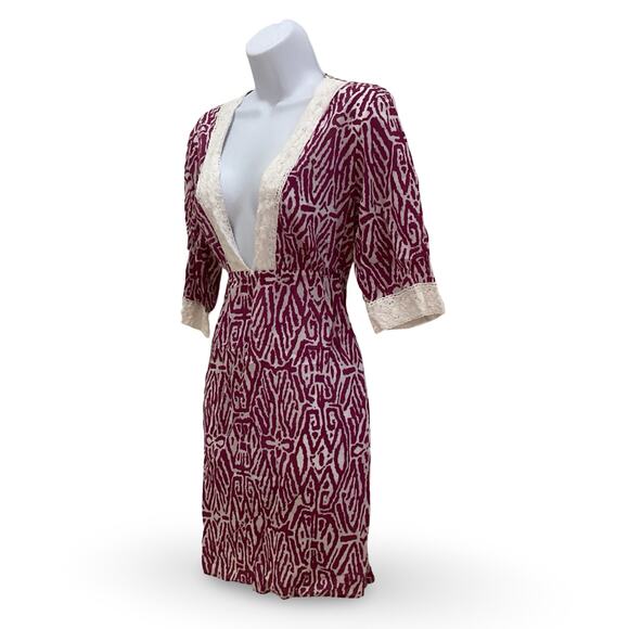 Merona Deep V Tunic Top - Picture 2 of 8